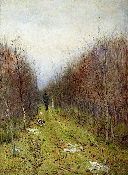 Isaac Levitan Autumn Landscape France oil painting art